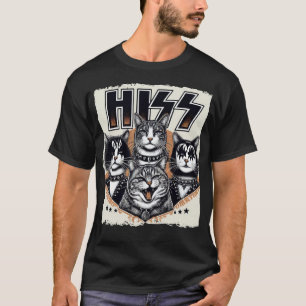 Hiss Funny Cat T-Shirt