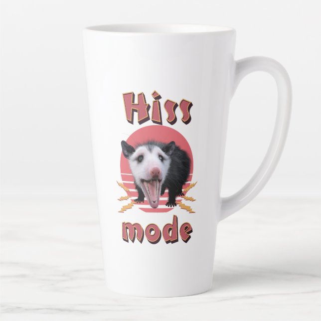 Hiss Mode Funny Opossum Hissing Milchtasse (Rechts)