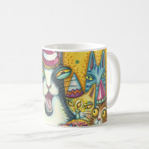 Hiss N' Fitz Cats BIRTHDAY TASSE *Anpassen