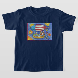 HISS N' FITZ CATS & MOUSE IM 4. JULI ZEPPELIN T-Shirt