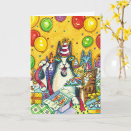 HISS N' FITZ KATZEN, KITTEN, MICH, FUNNY GEBURTSTA KARTE