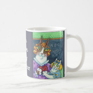 Hiss N' Fitz Liebling der Lehrerin VALENTIN KATZE Kaffeetasse