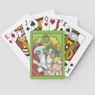 HISS N' FITZ SANTA KRALLEN, WEIHNACHTS-SPIELKARTEN SPIELKARTEN
