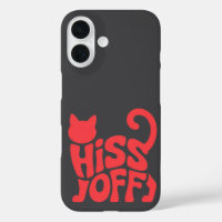 "Hiss Off – Katzen-Typografie-Design"