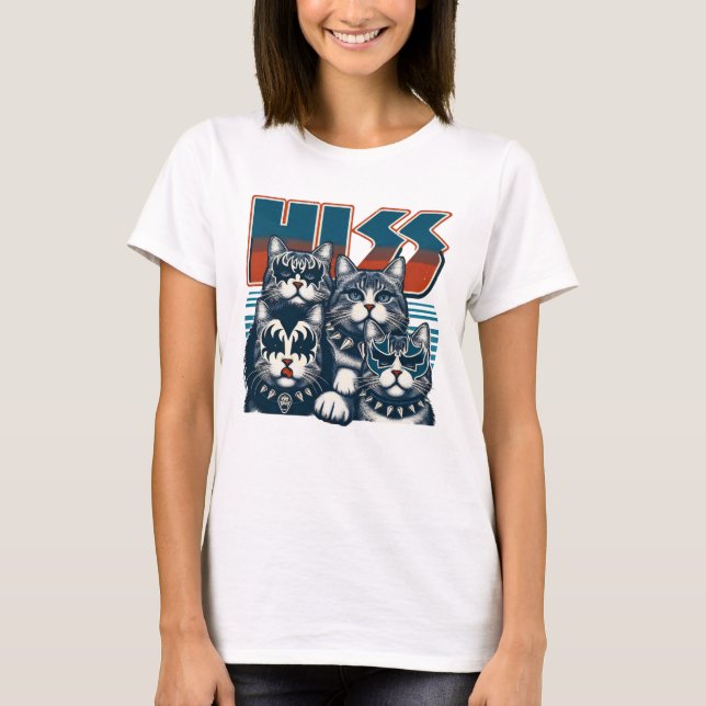 Hiss Rock Band T-Shirt (Vorderseite)