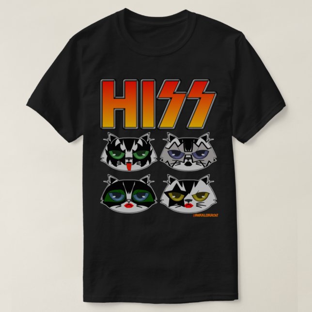 HISS T-Shirt (Design vorne)