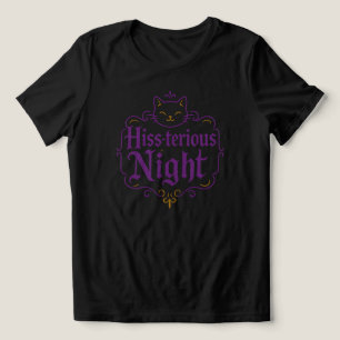 Hiss-zärtliche Nacht   NUR SCHWARZ Tri-Blend Shirt