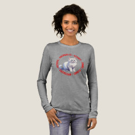 Hisses and Kisses, Türkische Angorakatze Tri-Blend Shirt