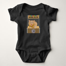 Hissing Booth Cat Baby Bodysuit Strampler