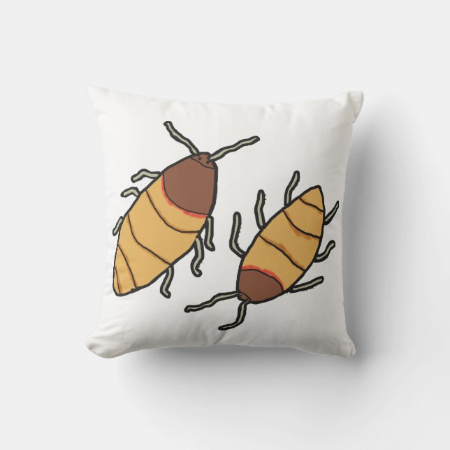 Hissing Cockroach Kissen (Vorderseite)