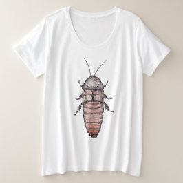 Hissing Cockroach Plus Size T - Shirt