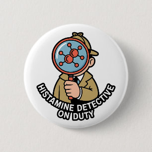 Histamin-Detektiv im Einsatz Awareness Button