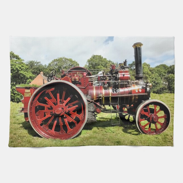 HISTISCHE ZUGMASCHINE GESCHIRRTUCH (Horizontal)