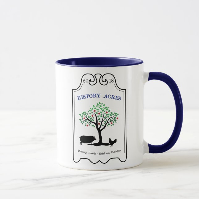 Histoire Acres Coffee Mug  (Droite)