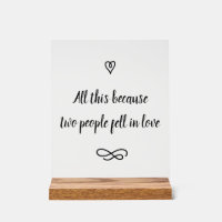 Histoire d'amour romantique souvenir de calligraph