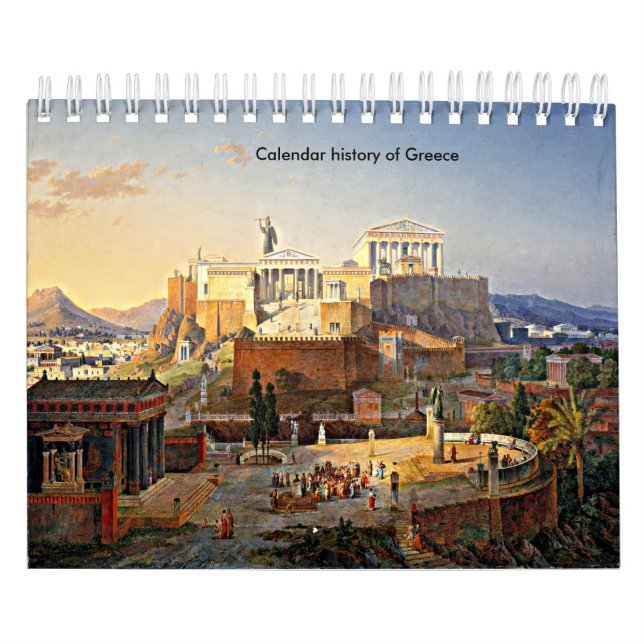 histoire de calendrier de la Grèce (Protection)