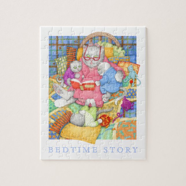 HISTOIRE DE LIT 8x10 Puzzle (Vertical)