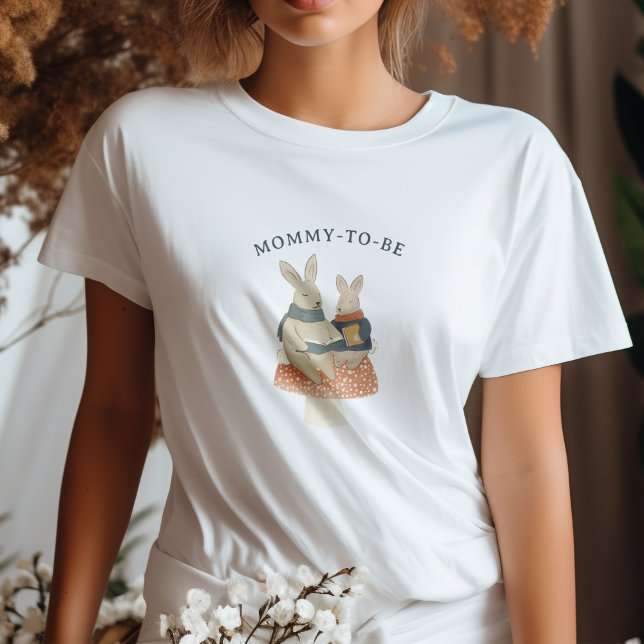 Histoire Woodland Friends Maman-to-Be T-Shirt (Créateur téléchargé)