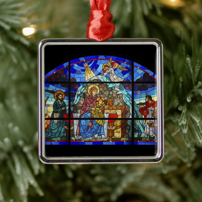 Histoires bibliques de Noël ornement de vacances (Arbre)