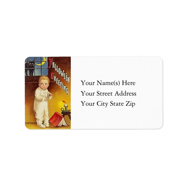 Histoires de fantômes sur le Étiquette de adresse  (Devant)