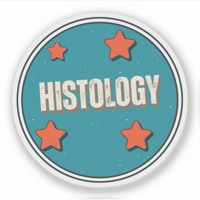 Histologie Aufkleber (Vorderseite)