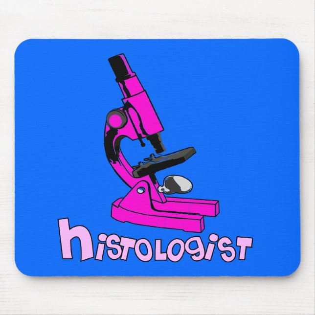 Histologist-Geschenk-Mikroskop-Entwurf Mousepad (Vorne)