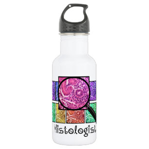 Histologist vergrößerter Zellen-Entwurf Trinkflasche