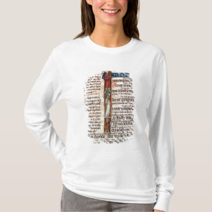 Historiated Initiale "ich" Ruth darstellend T-Shirt