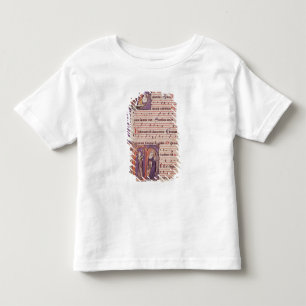 Historiated Initialen 'P Kleinkind T-shirt
