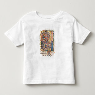 Historiated zeichnen "B ab", das König David Kleinkind T-shirt