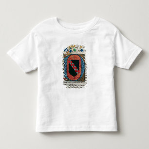 Historiated zeichnen "D ab", das Wappen darstellt Kleinkind T-shirt