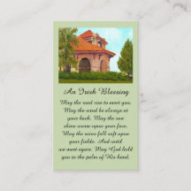 Historic 1904 World Fair Pavilion Irish Blessing 