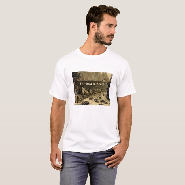 Historic Erie Canal Bicentennial Years T-Shirt (Vorne ganz)
