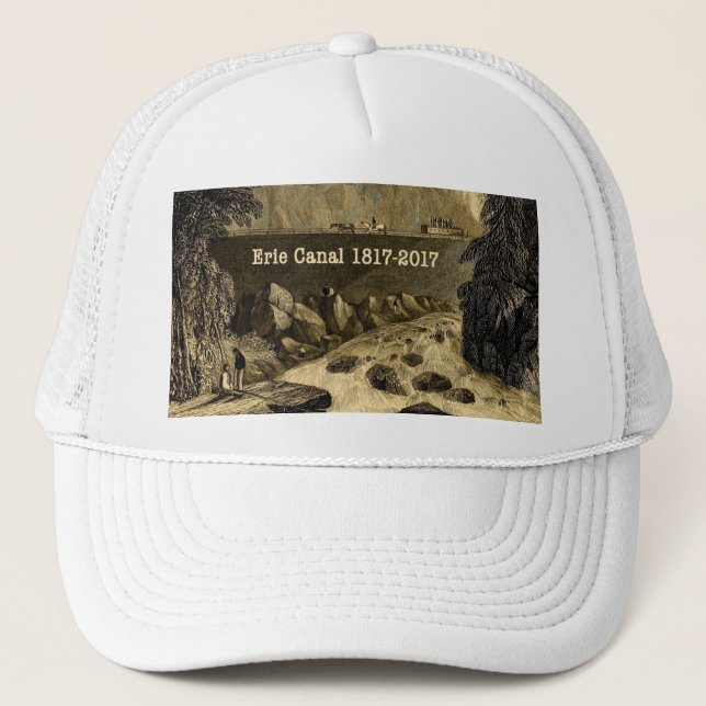 Historic Erie Canal Bicentennial Years Truckerkappe (Vorderseite)