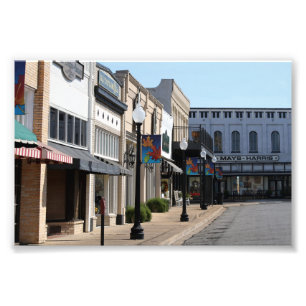 Historic Henderson, Texas Fotodruck