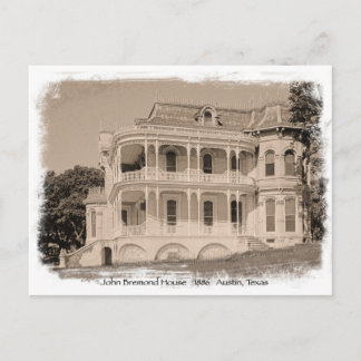 Historic John Bremond House Postkarte
