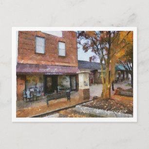 Historic Norcross, Ga., Mojito's on S. Peachtree S Postkarte