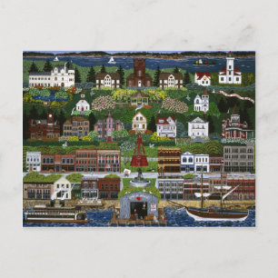 Historic Port Townsend, Washington Postkarte