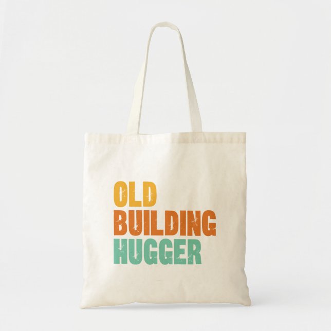 Historic Preservation, Old Building Hugger Tragetasche (Vorne)