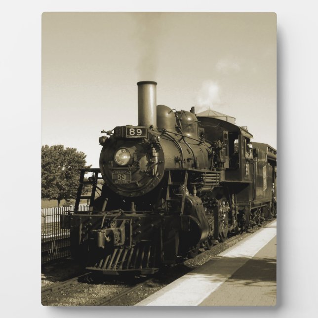 Historic Railroad Fotoplatte (Vorderseite)
