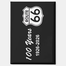 Historic Route 66 Centennial Magnet