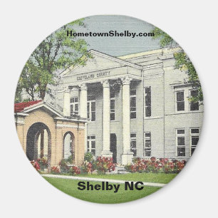 Historic Shelby NC Magnet