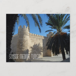 Historic Sousse Medina Street Scene Tunesien Postkarte