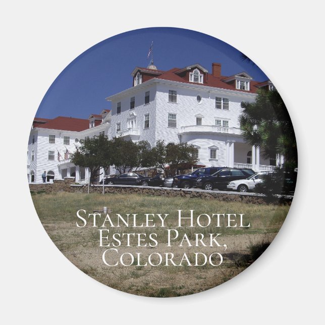 Historic Stanley Hotel in Estes Park, Colorado Magnet (Vorne)