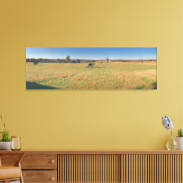 Historic Virginia Battlefield Foto - American Civ Leinwanddruck