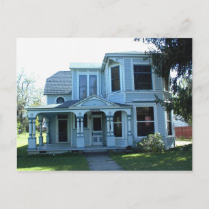 Historic Yreka Viktorianisch Zuhause Postcard Postkarte