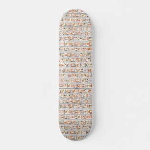 Historie alter Schriftzeichen Skateboard