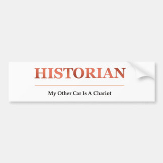 Historiker-Autoaufkleber Autoaufkleber