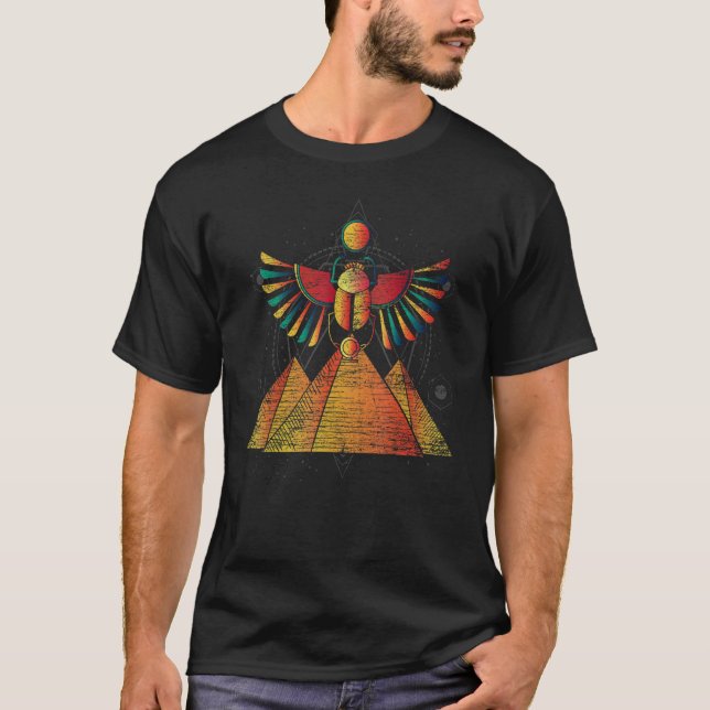 Historiker Stolz Ägyptisch Tut Ankh Pyramid Ancien T-Shirt (Vorderseite)