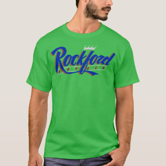 Historique Rockford Royals Baseball TShirt 1